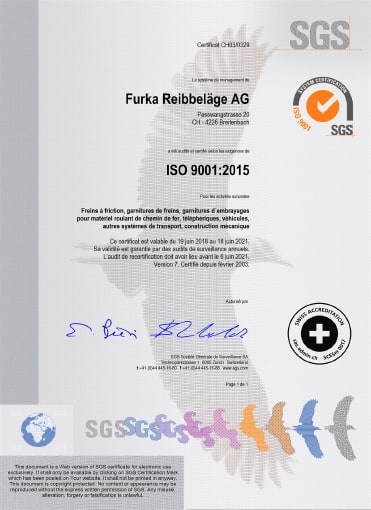 Zertifikat Iso 9001 2021 Fr